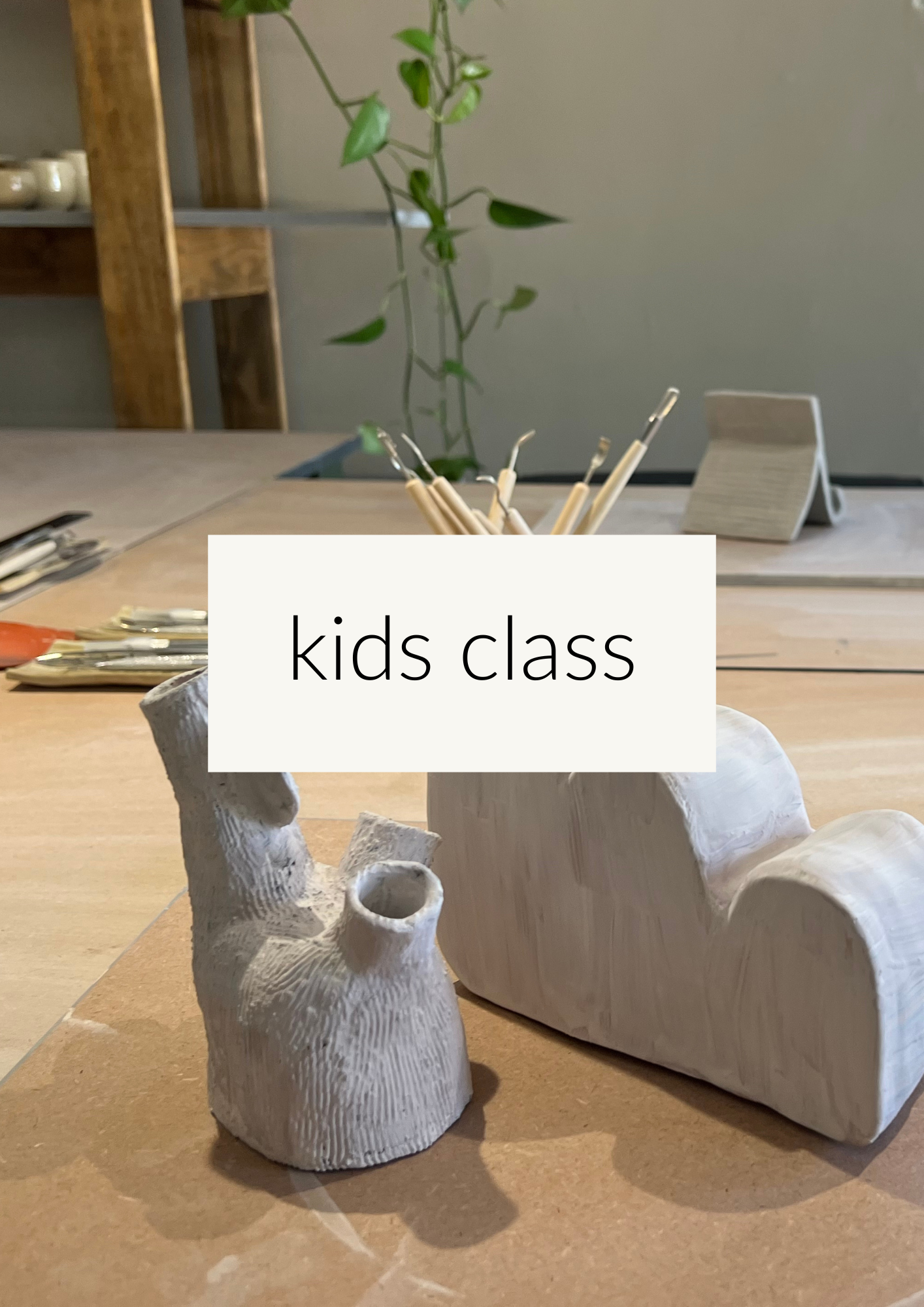 1hr Pottery Class (6-16 yrs)
